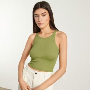 Everlane Pima Micro-Rib Short Tank